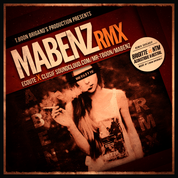 Pochette officielle du remix MabenZ by T.Boon